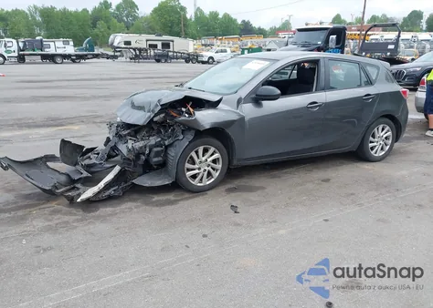 2012 Mazda Mazda3 I Touring из США, поврежденный, VIN JM1BL1L81C1642250